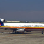 羽田空港に到着した日本エアシステムJA8550機。JAS/Japan Air Sysytem McDonnell Douglas DC-10-30 /Aircraft Registration Number : JA8550